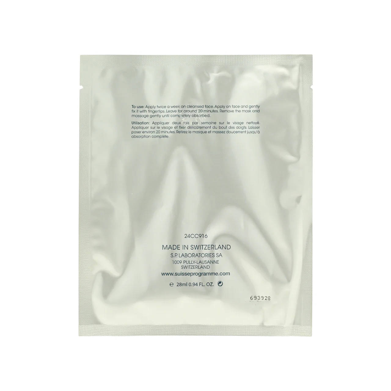 Suisse Programme Caviar Premier Lifting Face Mask 1pc - Image 3