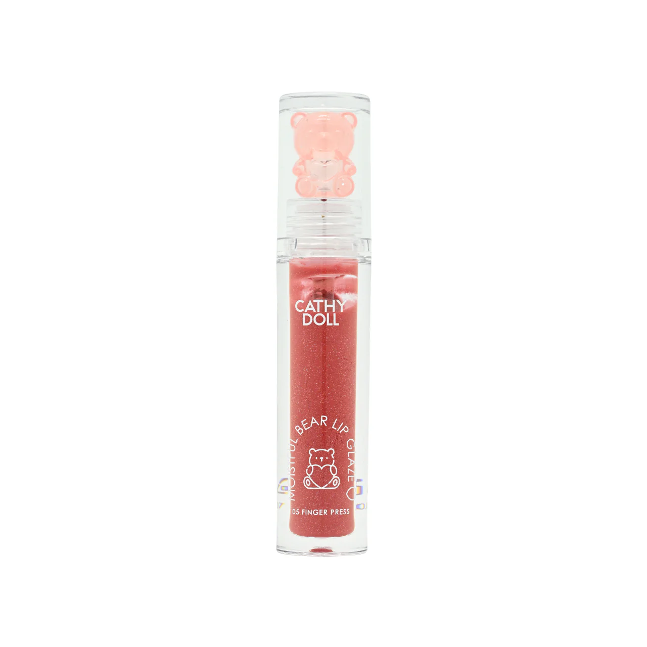 Cathy Doll Moistful Bear Lip Glaze #05 Finger Press 2.2g - Image 2