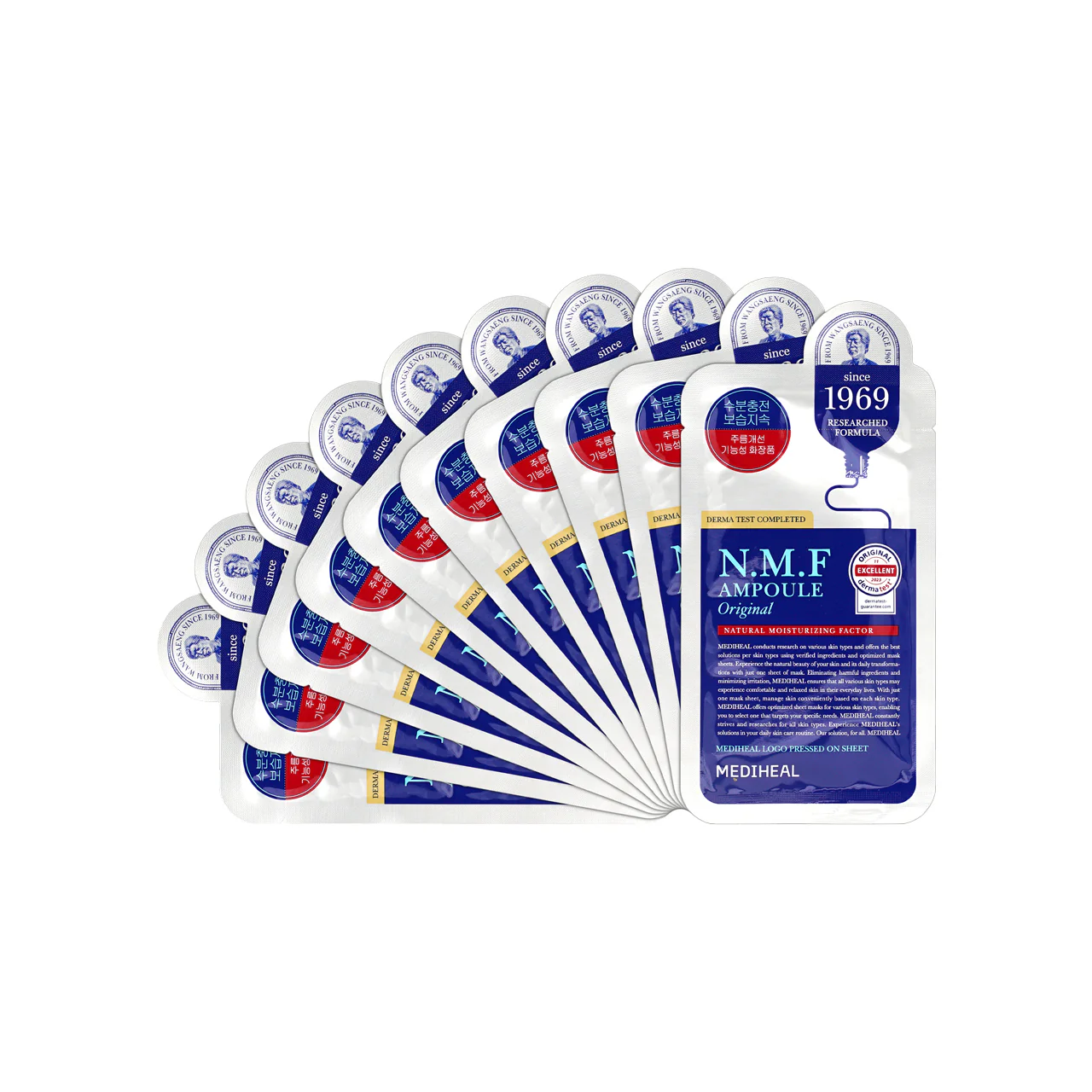 Mediheal The N.M.F Ampoule Mask - Original27ml×10pcs - Image 6