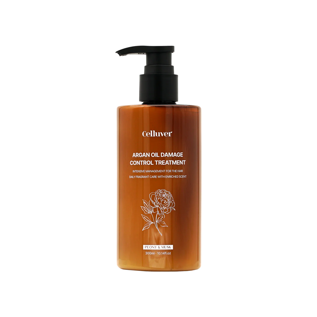 Celluver Argan Oil Damage Control Treatment ā Peony & Musk 300ml