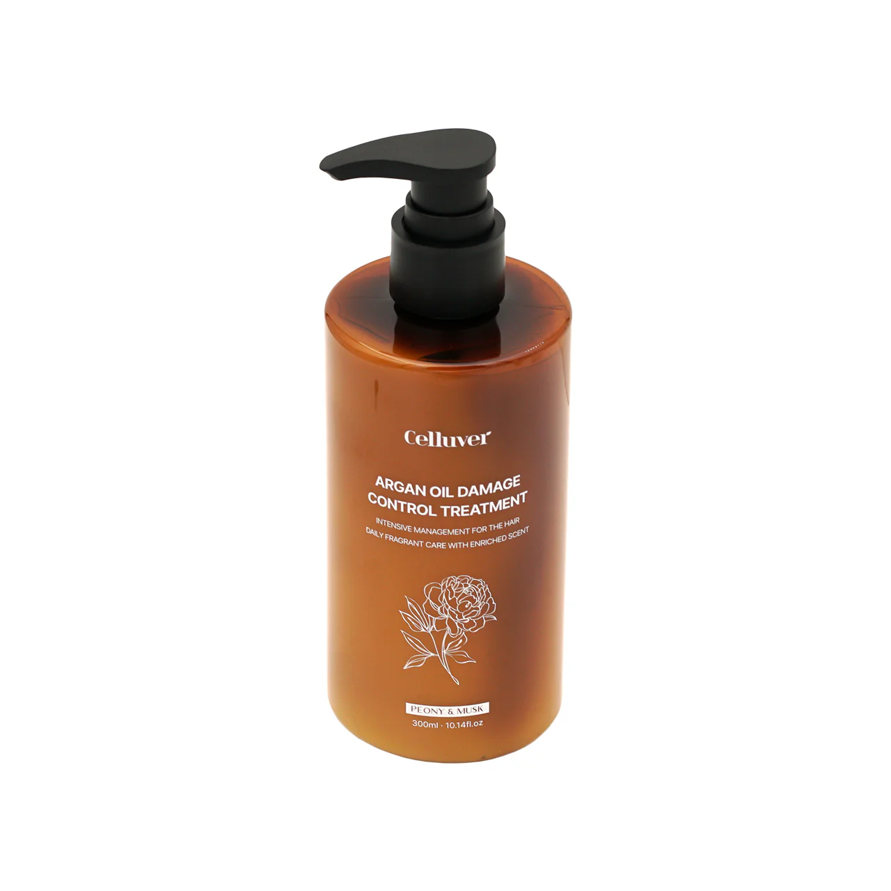 Celluver Argan Oil Damage Control Treatment ā Peony & Musk 300ml - Image 3