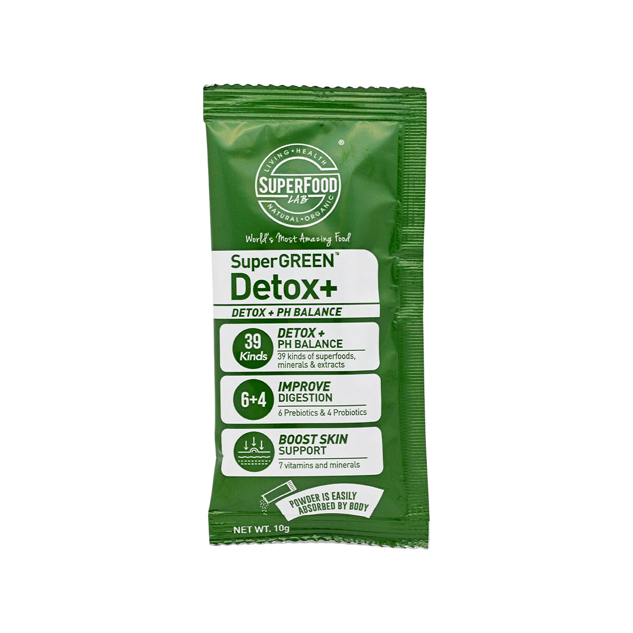 Superfood Lab SuperGreen Detox+ 30pcs - Image 2