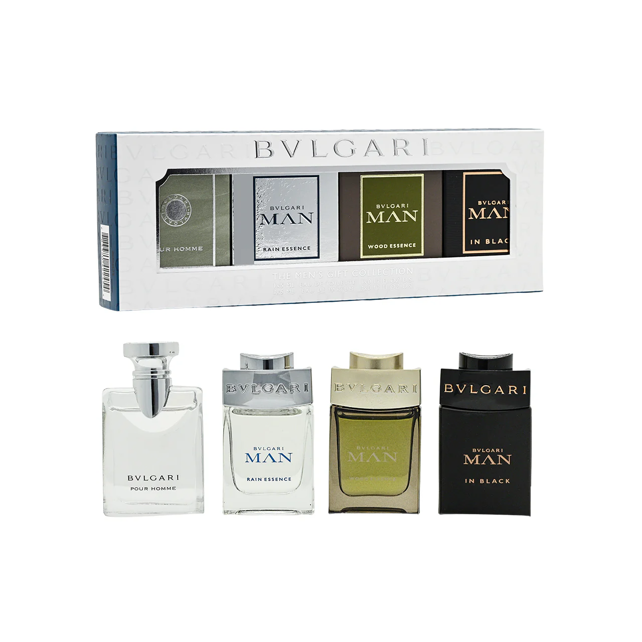 Bvlgari Men's Mini Perfume Delight Gift Set 4pcs