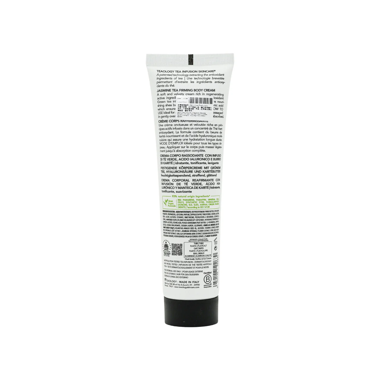 Teaology Jasmine Tea Firming Body Cream 100ml - Image 2