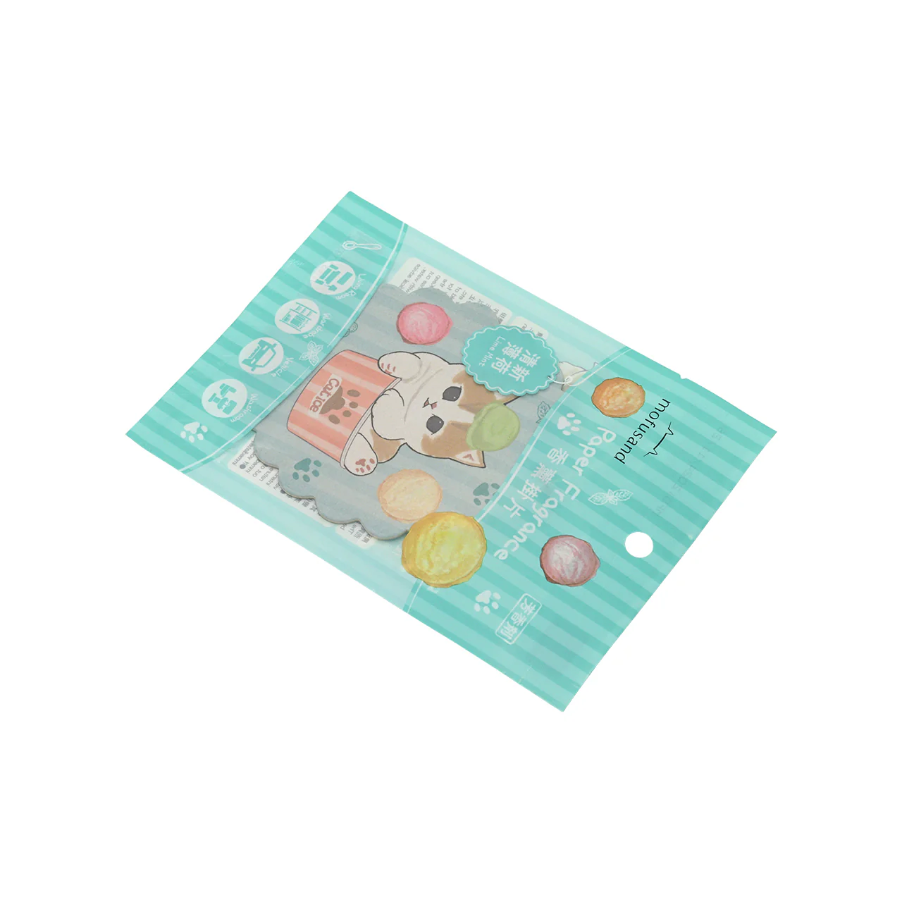 Fuji Mofusand Paper Fragrance - Lime Mint 1pc - Image 5