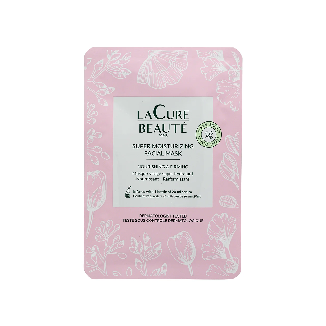 La Cure Beaute Super Moisturizing Facial Mask 20g x 3pcs - Image 3