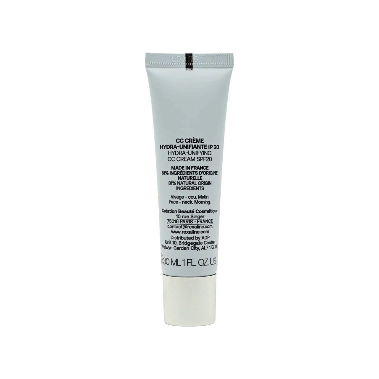 Rexaline Hydra Shock CC Cream SPF20 30ml - Image 3