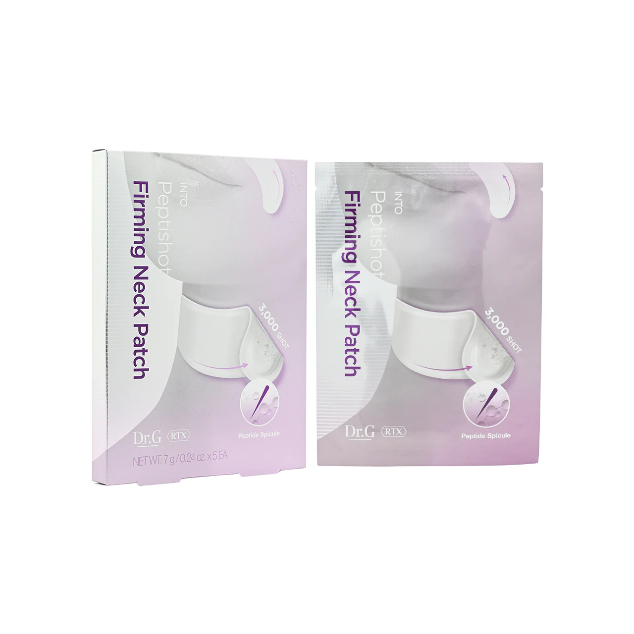 Dr.G Into Peptishot Firming Neck Patch 7g×5pcs