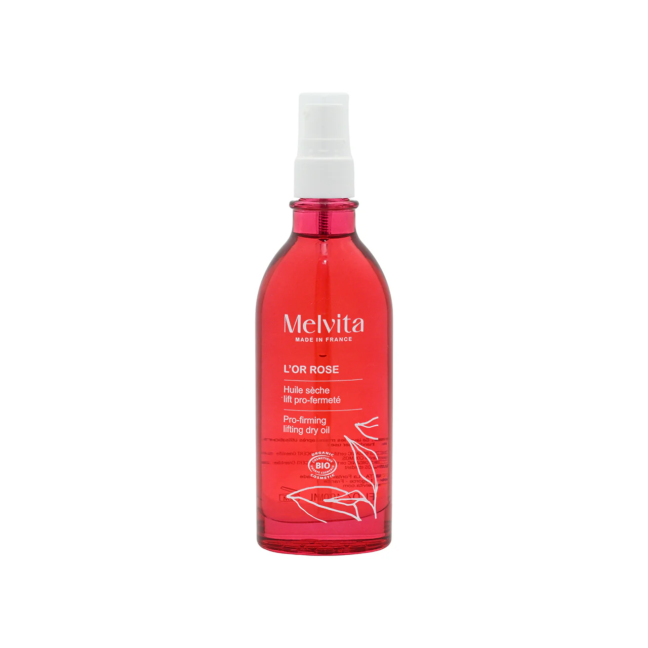 Melvita L'or Rose Pro-Firming Lifting Dry Oil 100ml - Image 2