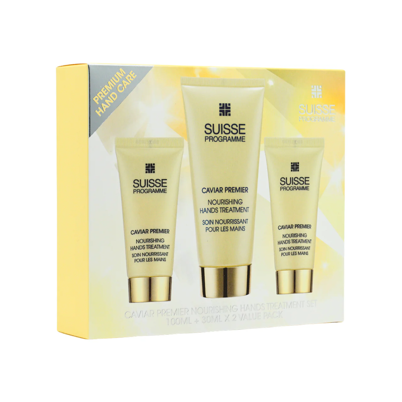 Suisse Programme Caviar Premier Nourishing Hands Treatment Set 3pcs - Image 5