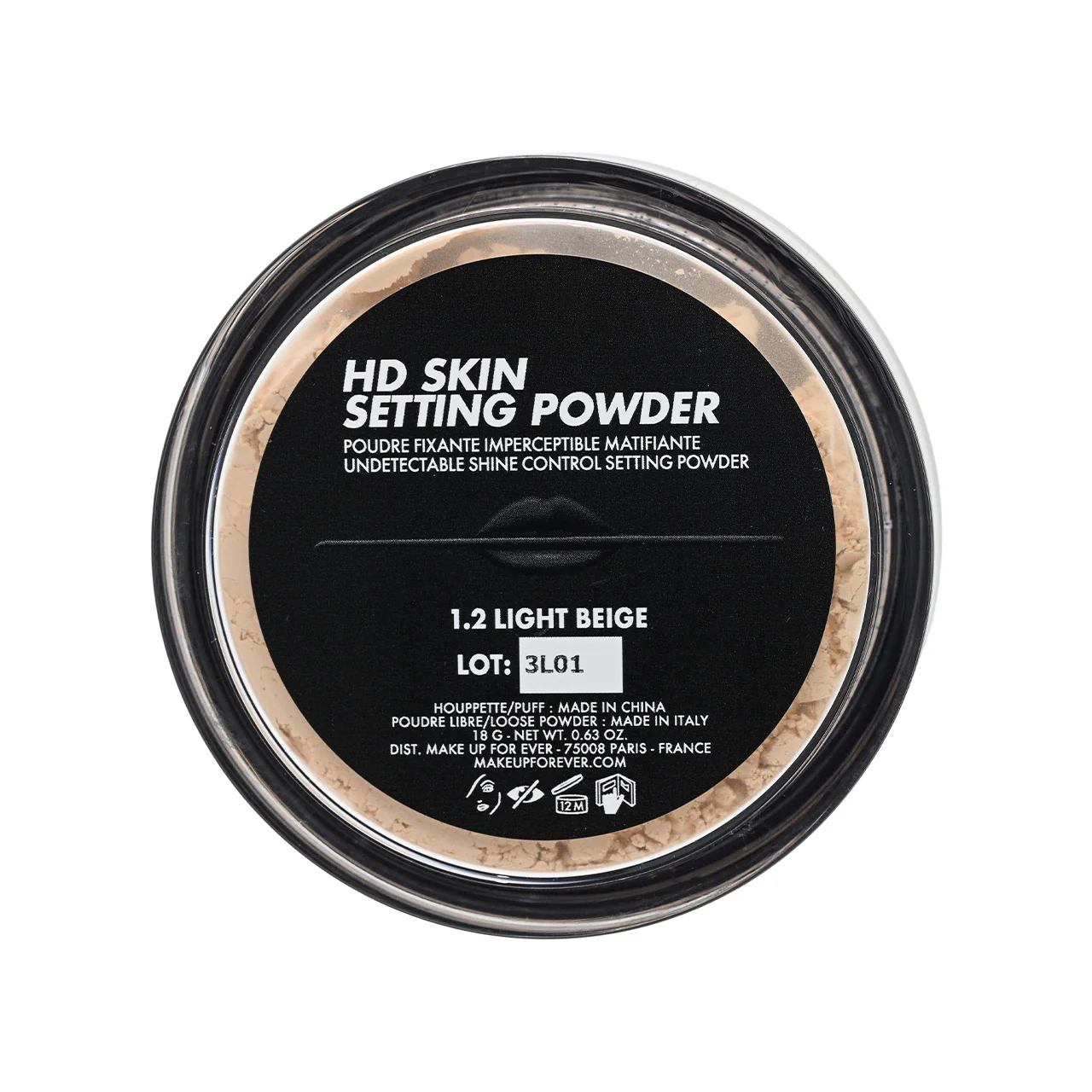 Make Up For Ever HD Skin Setting Powder #1.2 18g - Image 3