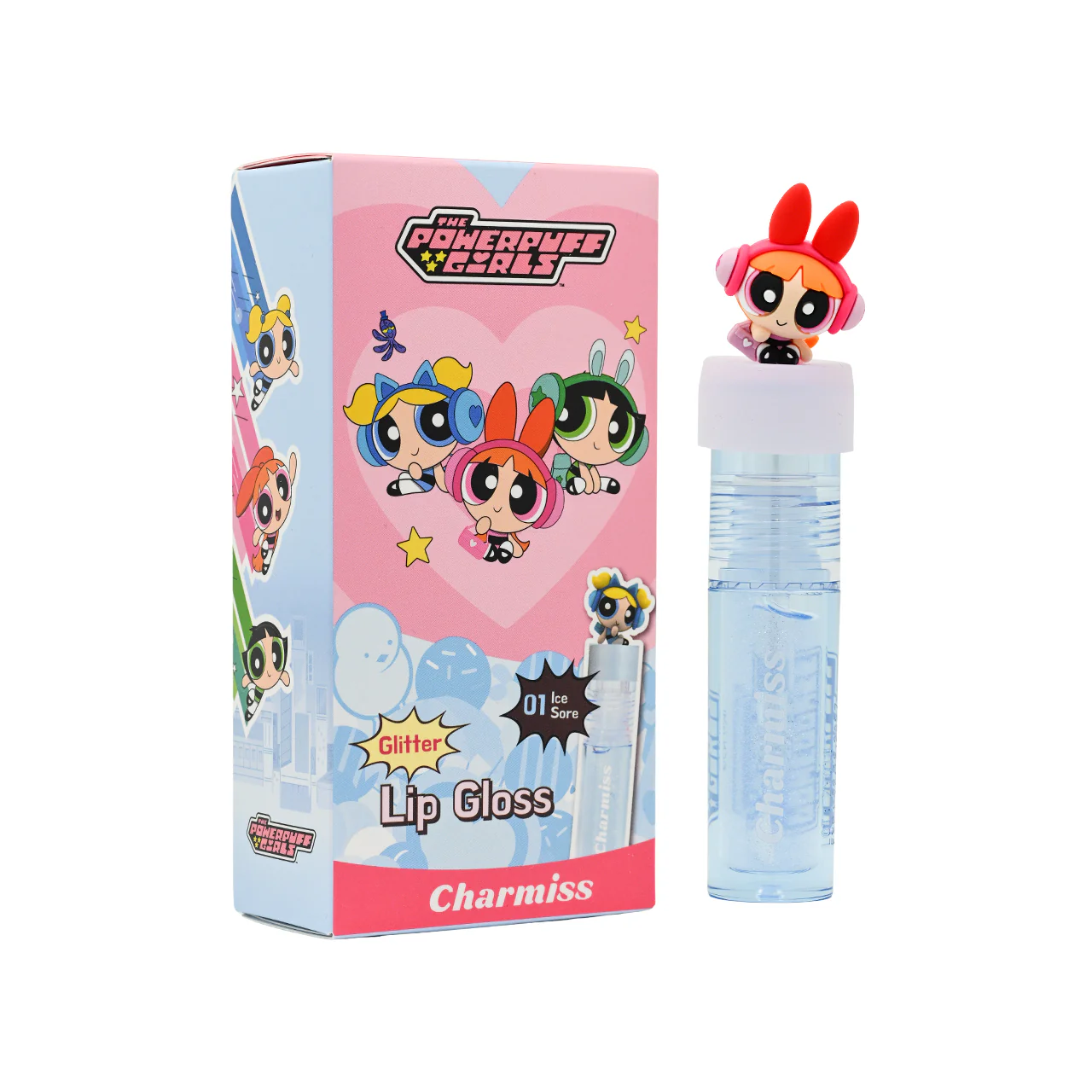 Charmiss The Powerpuff Girls Glitter Lip Gloss #01 Ice Sore 2.2g