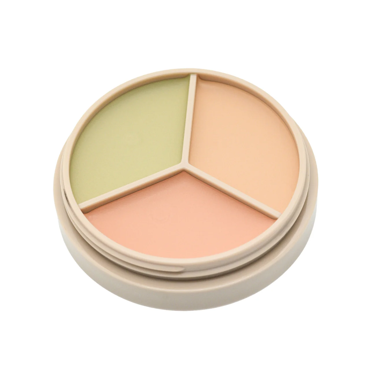 The Saem Cover Perfection Triple Pot Concealer #01 Correct Beige 1pc - Image 4