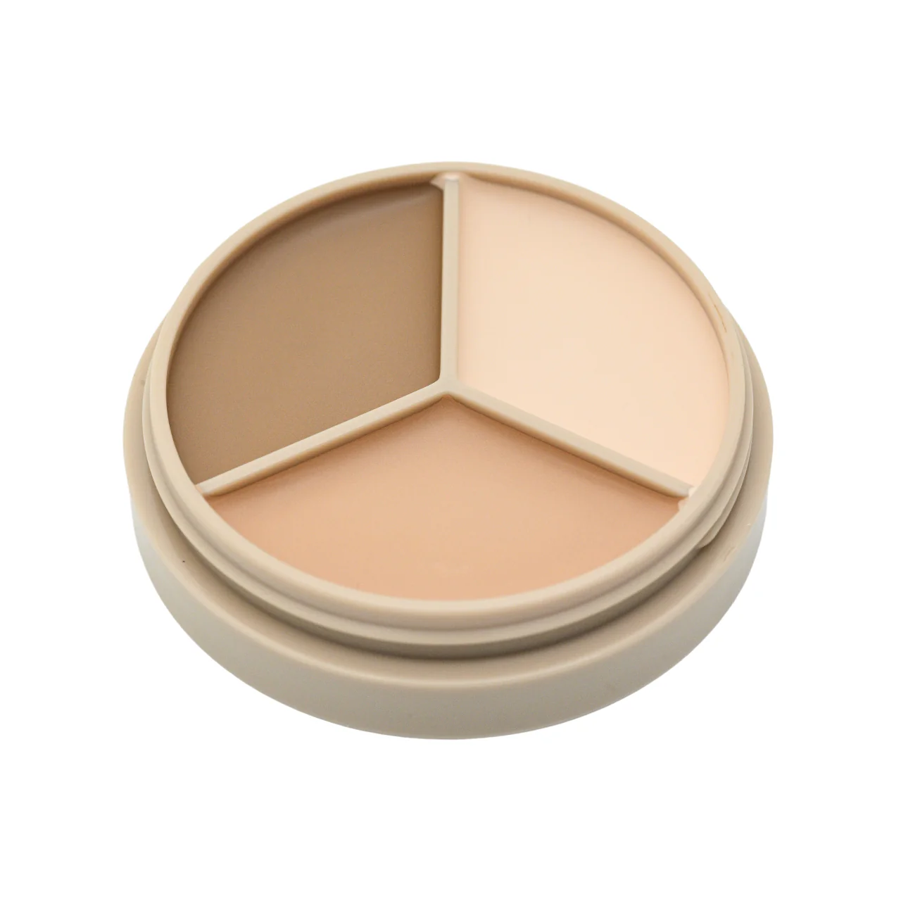 The Saem Cover Perfection Triple Pot Concealer #02 Contour Beige 1pc - Image 4