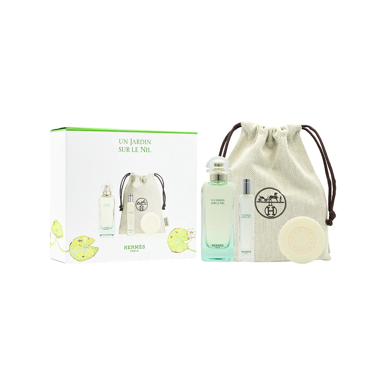 Hermes Un Jardin Sur Le Nil Eau de Toilette Set 3pcs