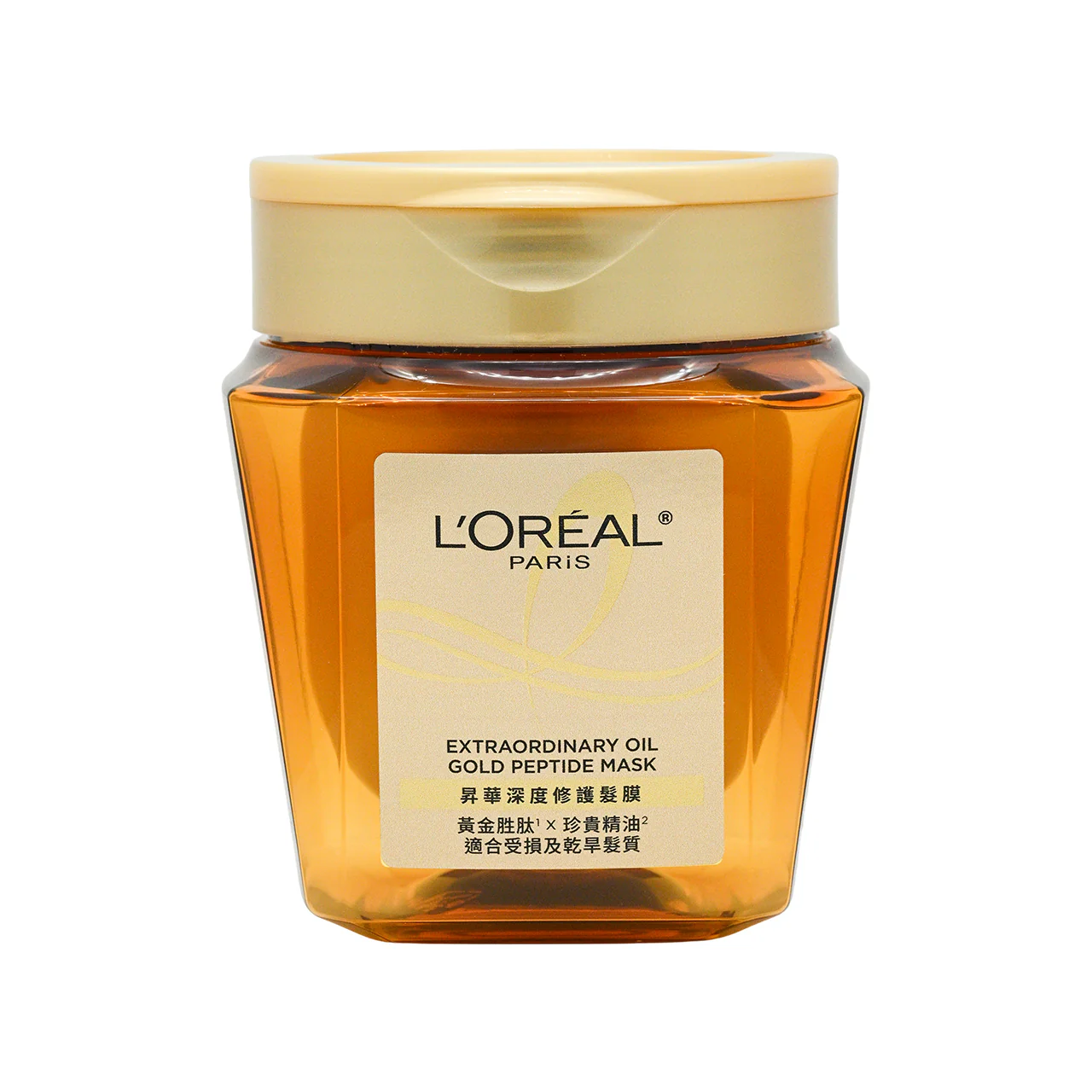 L’Oreal Paris Elseve Extraordinary Oil Gold Peptide Mask 250ml - Image 2