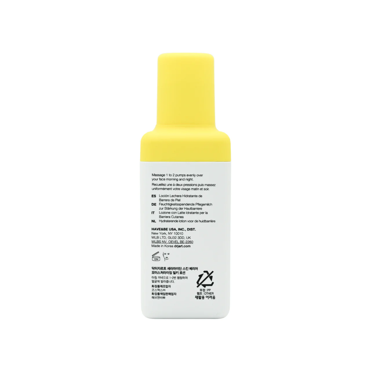 Dr.Jart Ceramidin™ Skin Barrier Moisturising Milky Lotion 50ml - Image 3