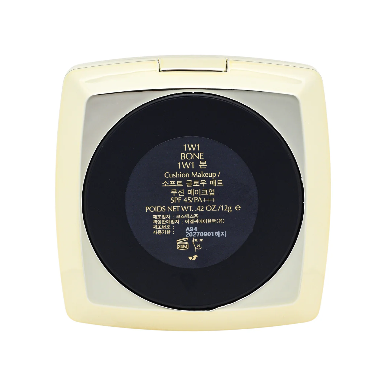 Estee Lauder Double Wear Soft Glow Matte Cushion Makeup SPF 45PA+++ &Refill #1W1 Bone 12g x 2 - Image 3