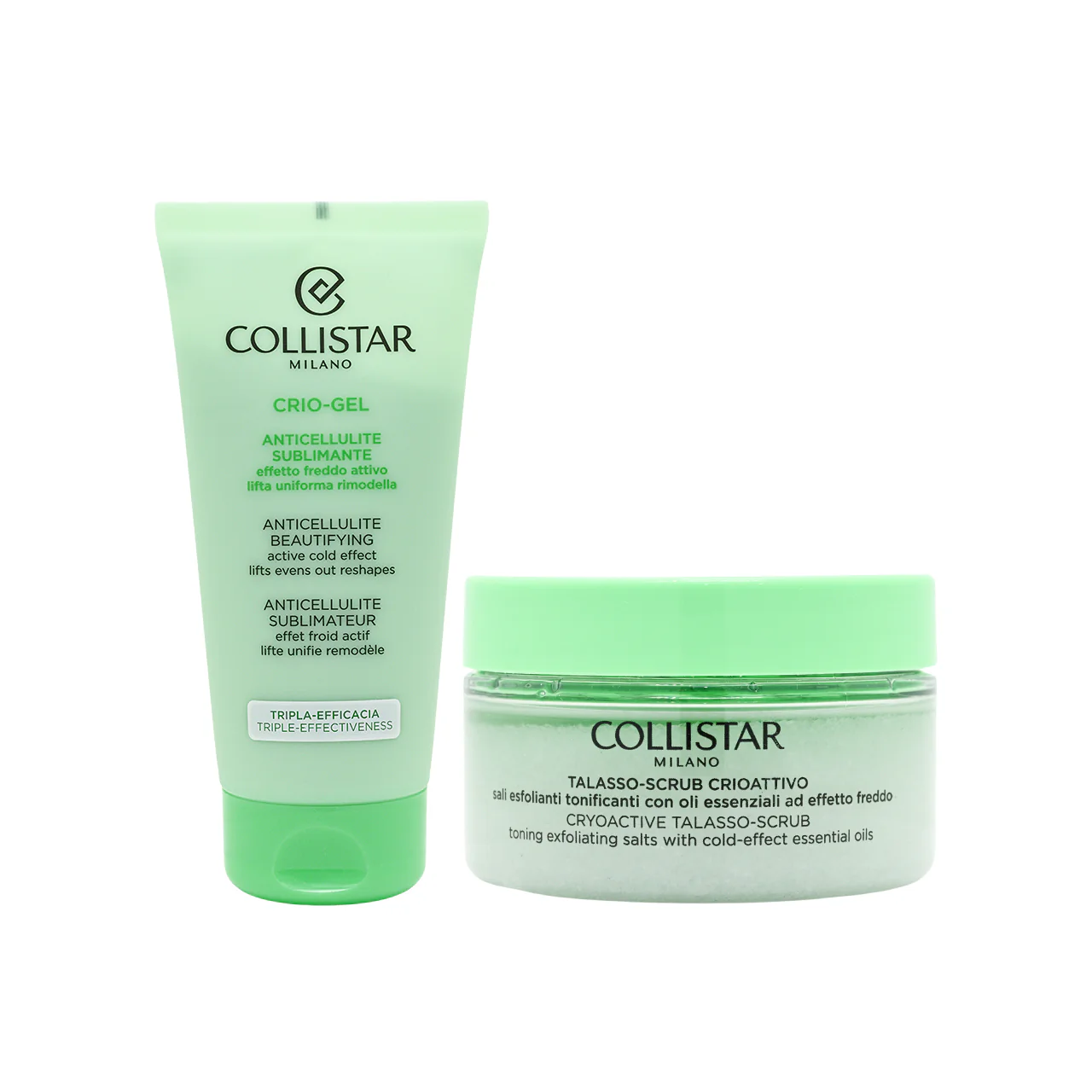 Collistar Crio Gel & Cryoactive Scrub Set  2pcs - Image 3