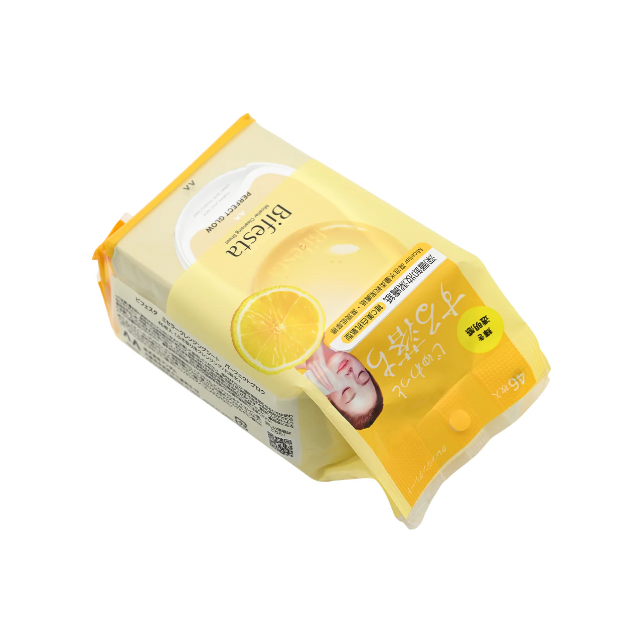 Bifesta Micellar Cleansing Sheet Perfect Glow 46pcs - Image 5