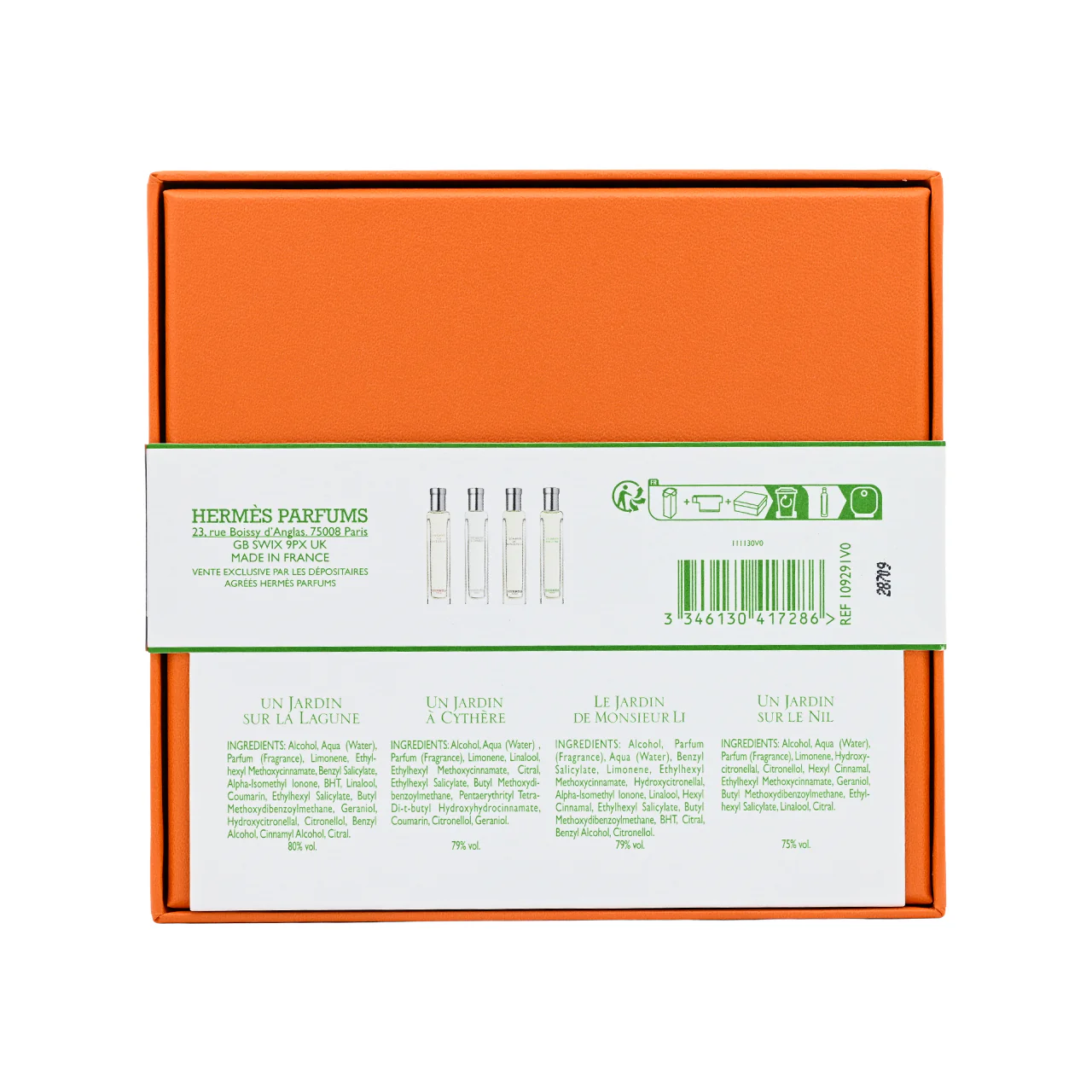 Hermes Jardins Eau De Toilette Set 4pcs - Image 5