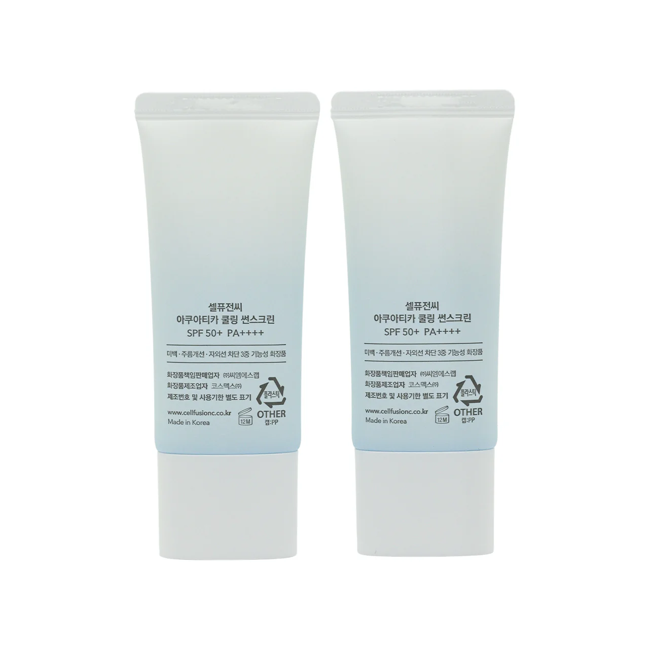 Cell Fusion C SPF50PA++++ Aquatica Cooling Sunscreen 2pcs - Image 4