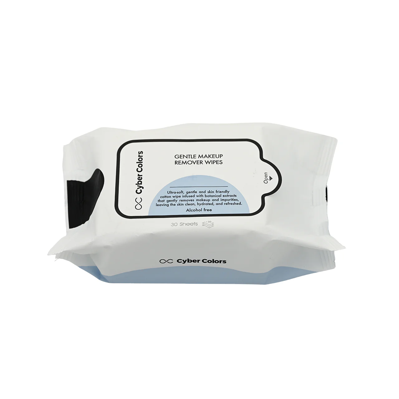 Cyber Colors Gentle Makeup Remover Wipes 30pcs - Image 3