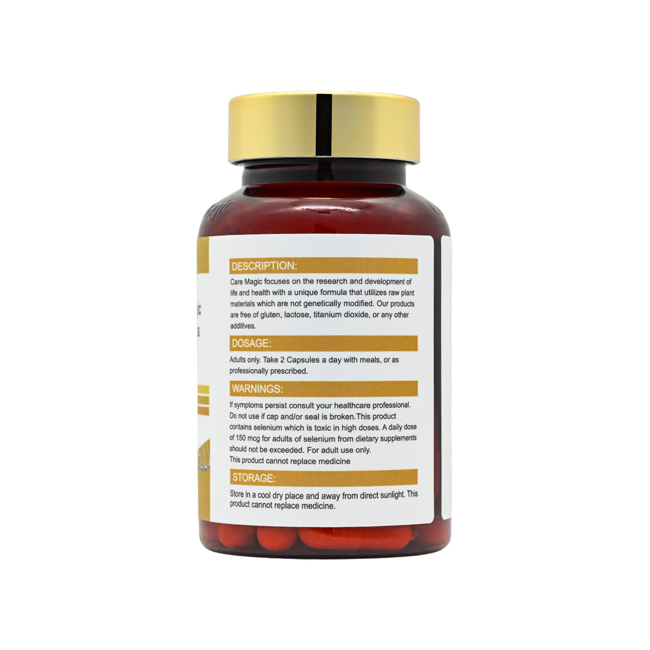 CareMagic CellRevive PQQ Plus 60 Capsules - Image 3