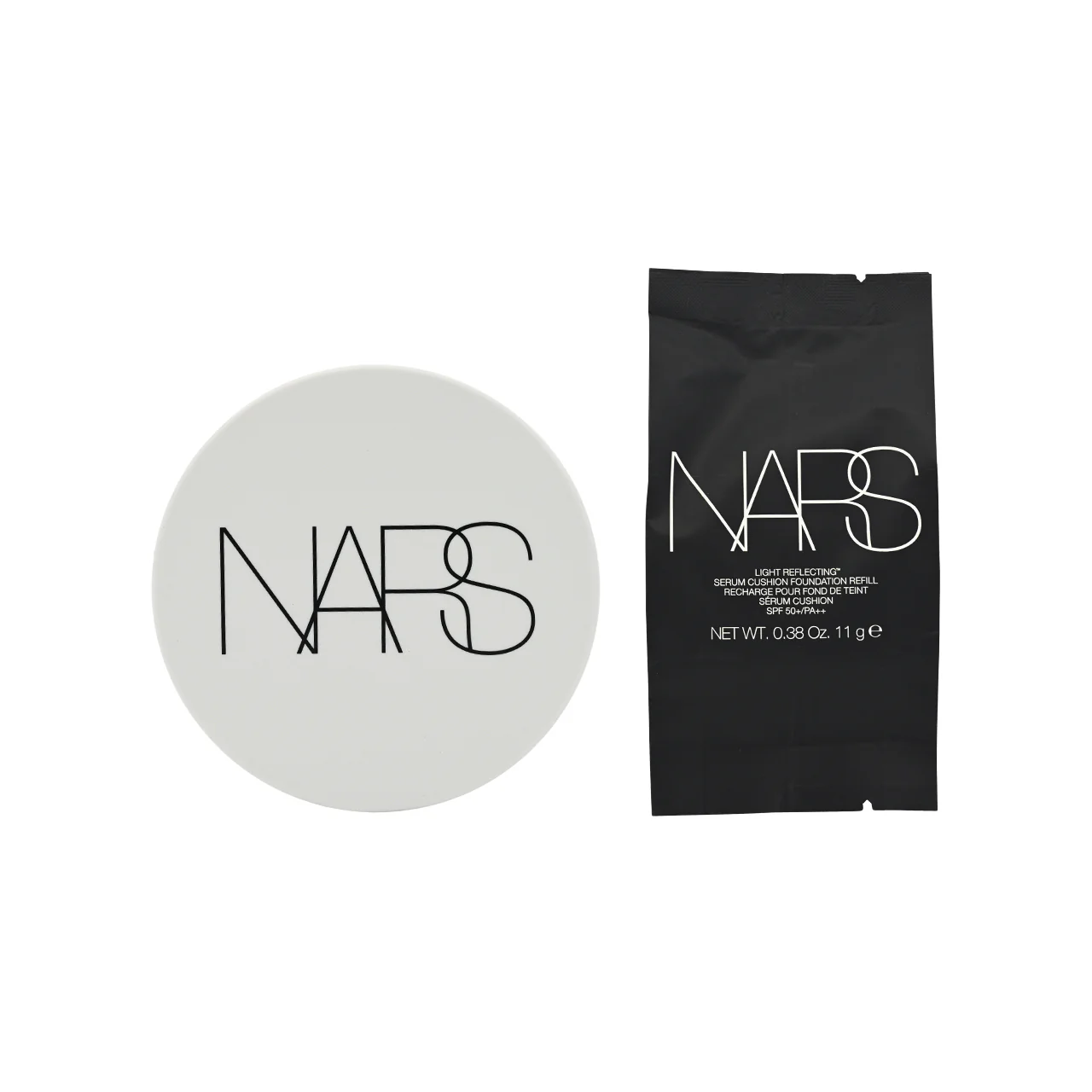 NARS Light Reflecting™ Serum Cushion Foundation SPF 50+/PA++ #Mont Blanc 2pcs-refill + case - Image 2