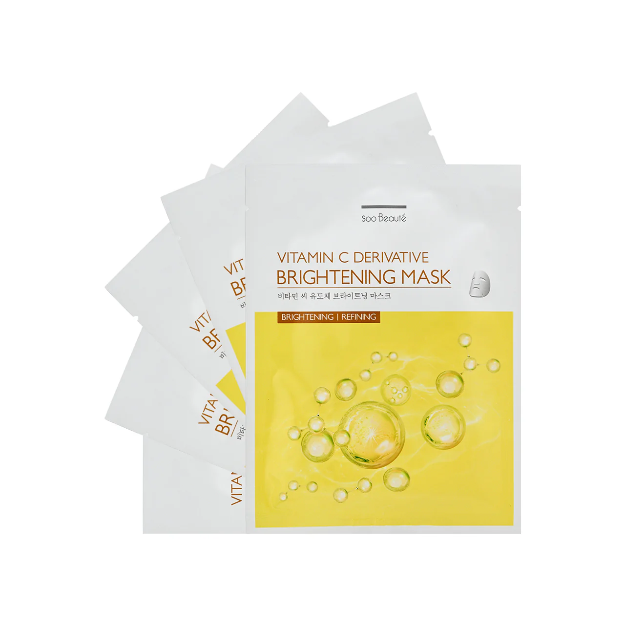 Soo Beaute Vitamin C Brightening Mask 5pcs - Image 5