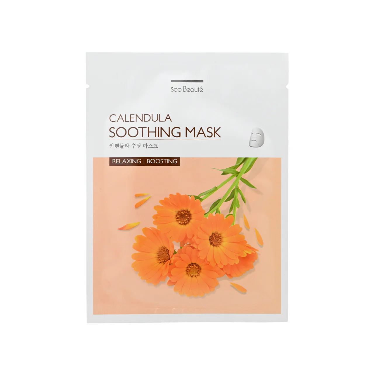 Soo Beauté Calendula Soothing Mask 5pcs - Image 3