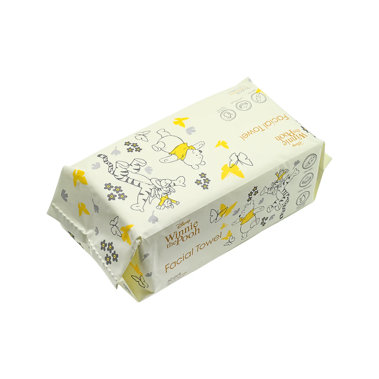 Sasatinnie Winnie the Pooh Facial Towel 60pcs - Image 5