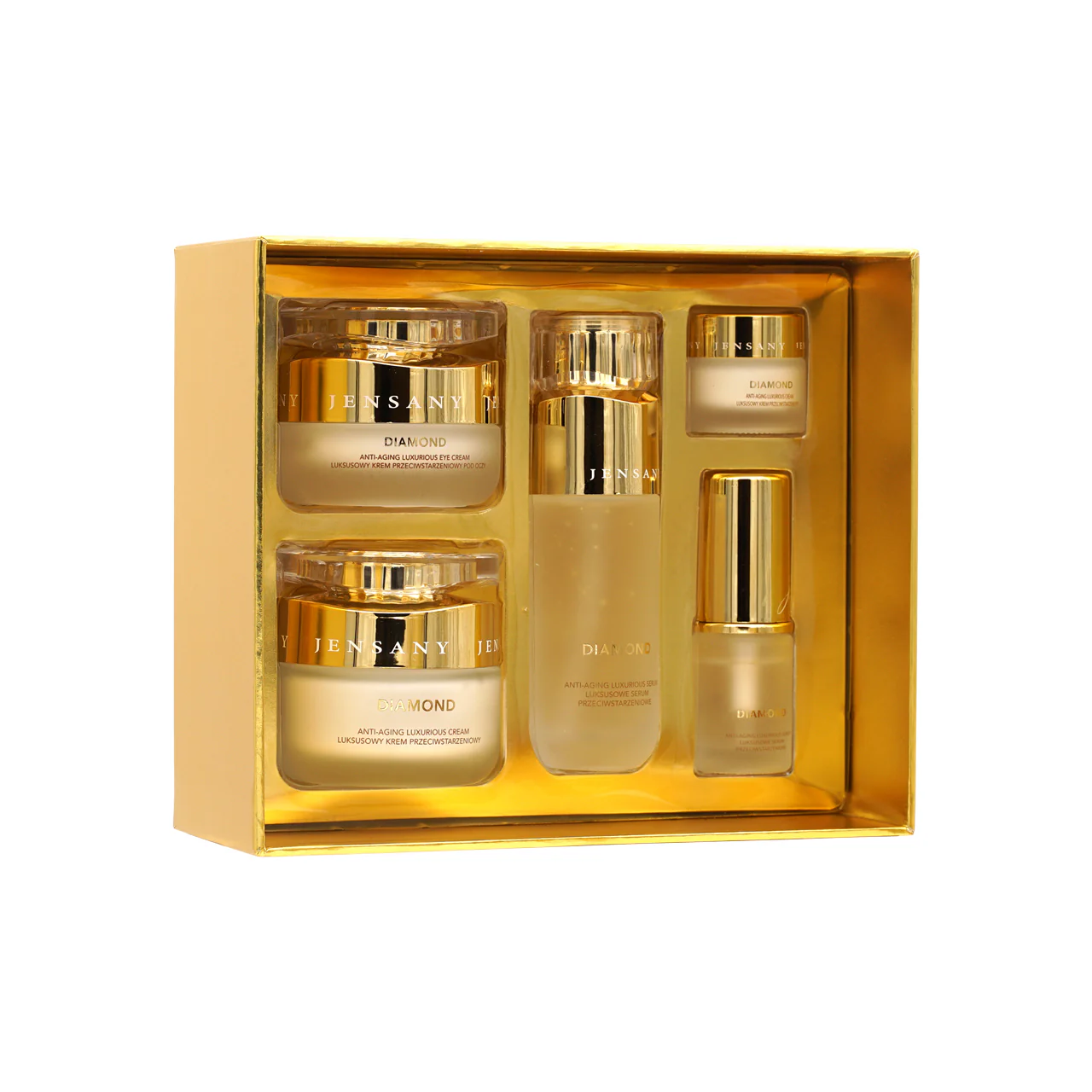 Jensany Diamond Anti-Aging Luxurious Ritual 5pcs - Image 4