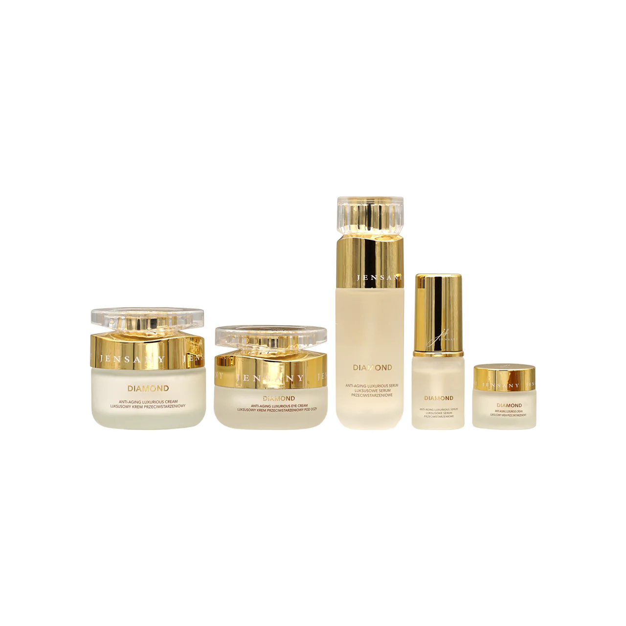 Jensany Diamond Anti-Aging Luxurious Ritual 5pcs - Image 5