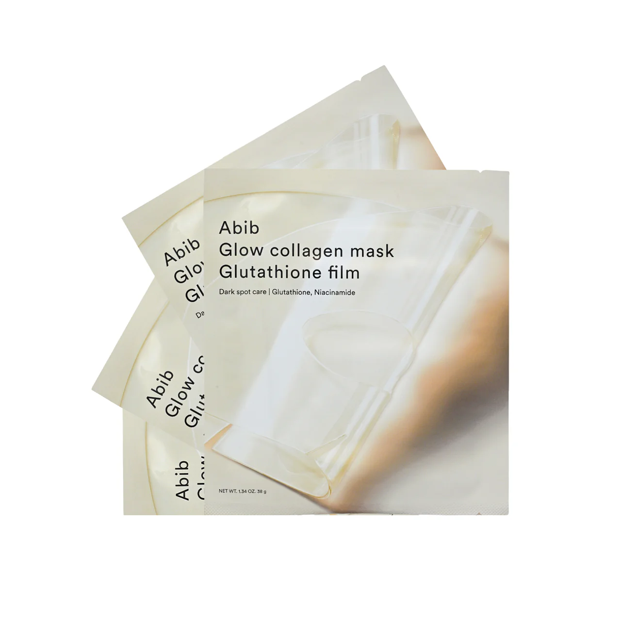 Abib Glow Collagen Mask Glutathione film 4pcs - Image 4