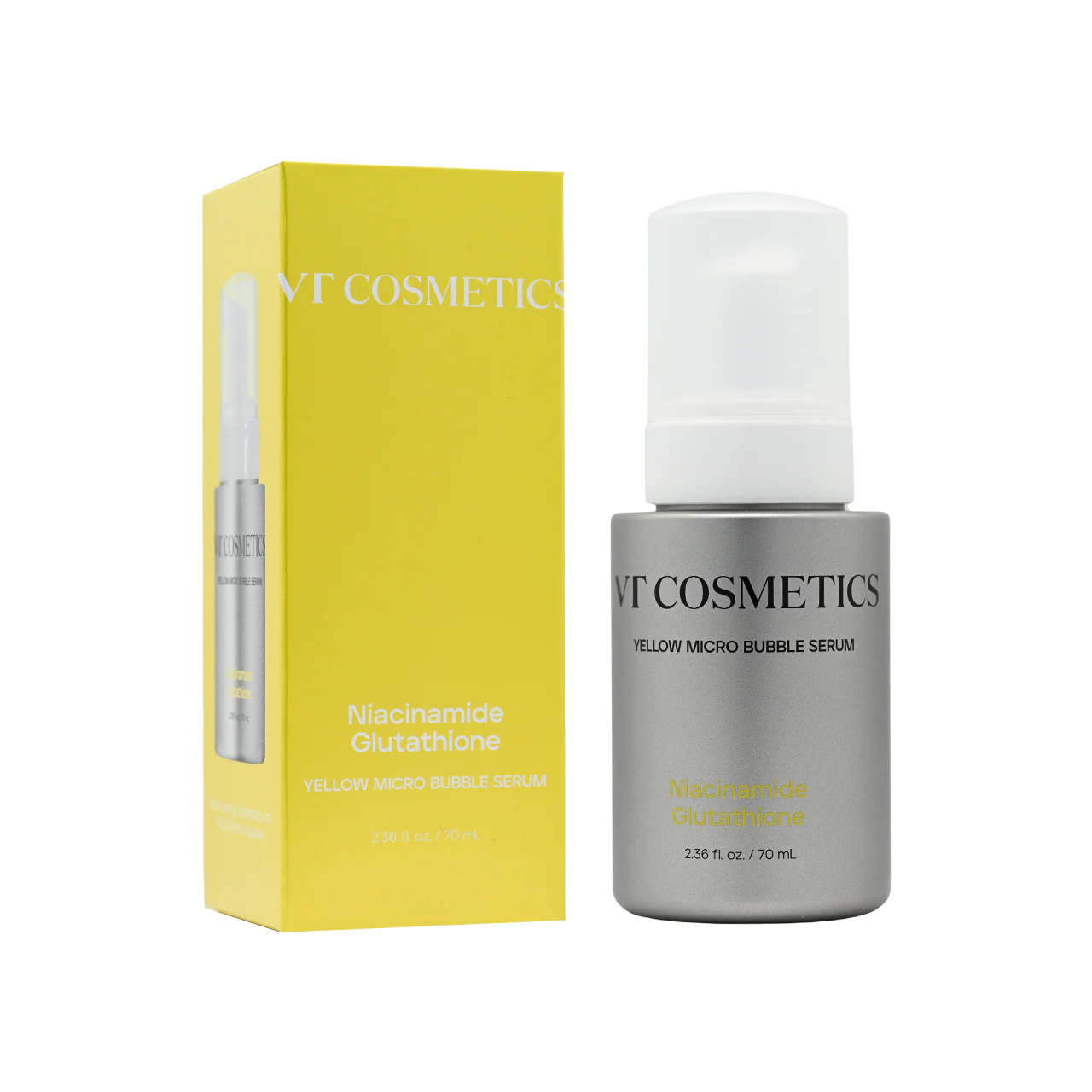 VT Niacinamide Glutathione Mint Micro Bubble Serum 70ml