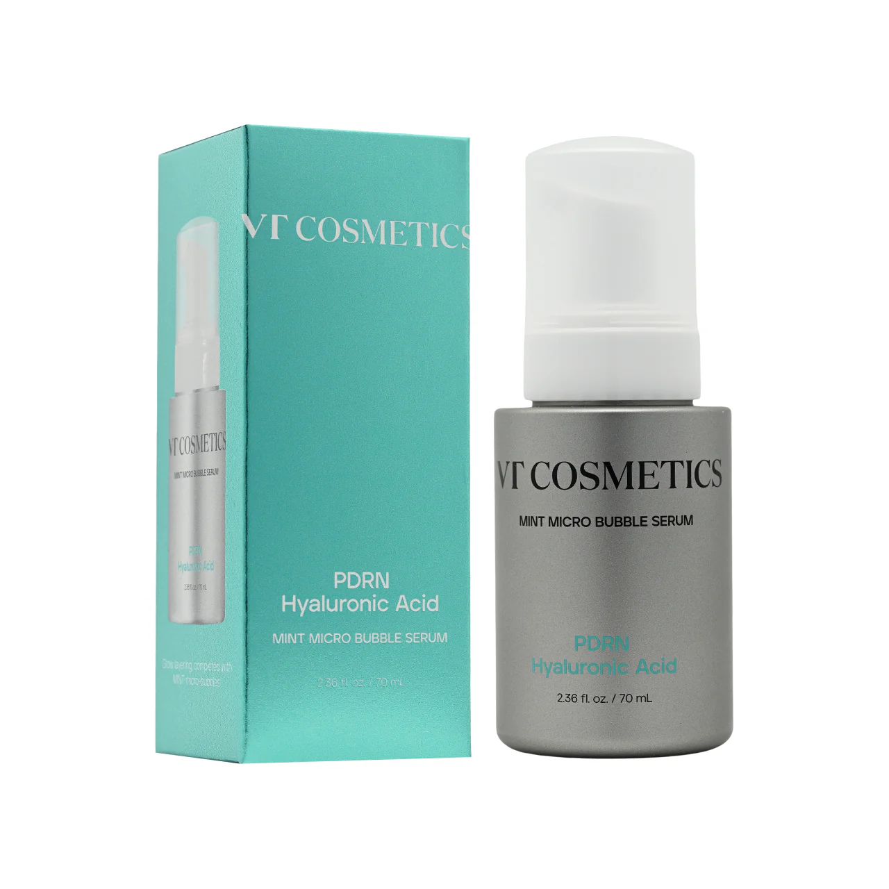 VT PDRN Hyaluronic Acid Mint Micro Bubble Serum  70ml