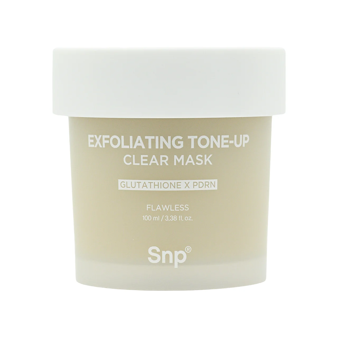 SNP Exfoliating Tone-Up Clear Mask 100ml - Image 2