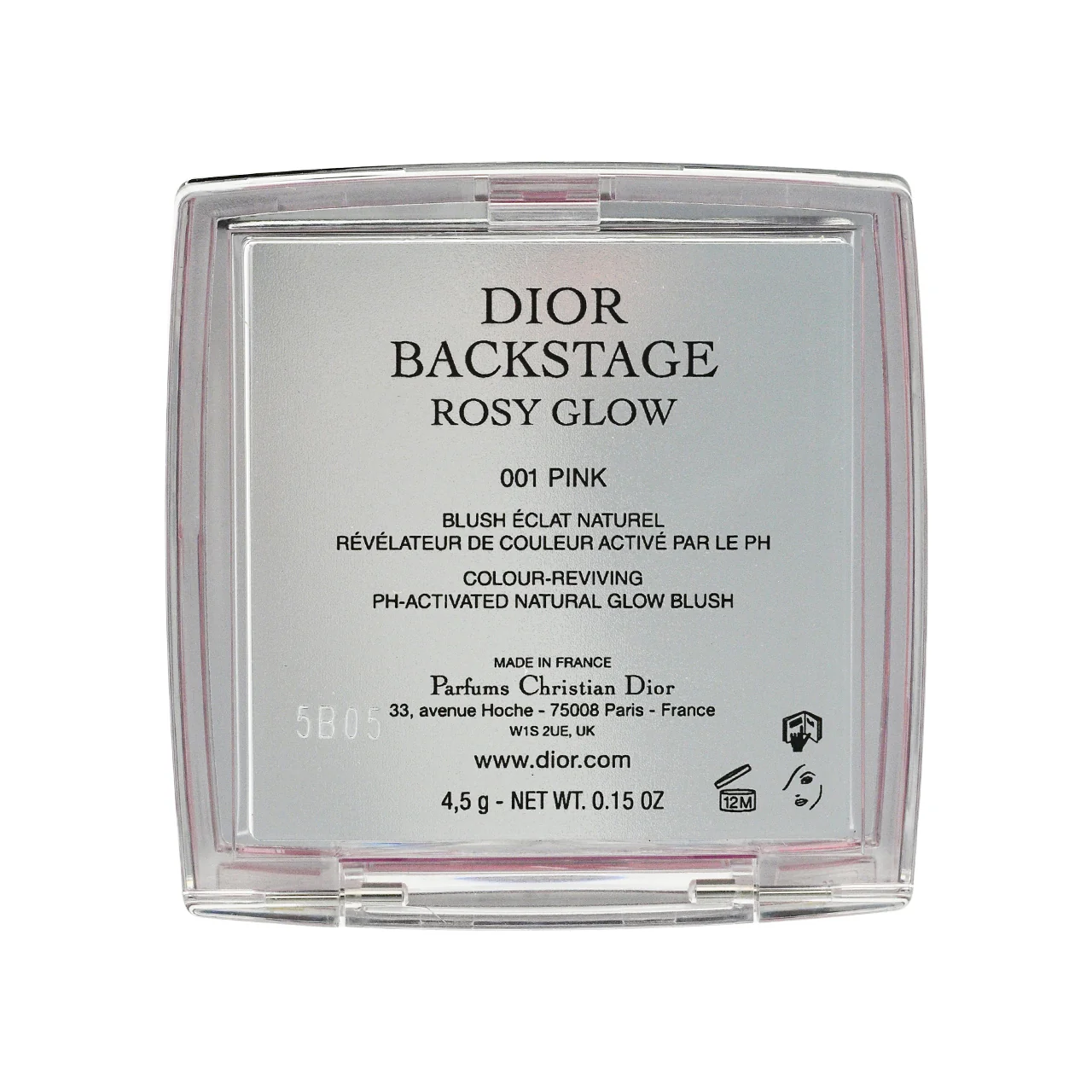 Christian Dior Backstage Rosy Glow #001 Pink 4.5g - Image 3