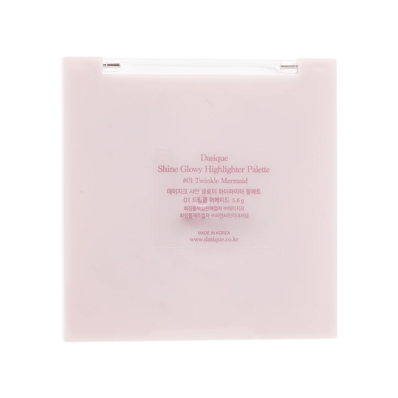Dasique Shine Glowy Highlighter Palette #01 Twinkle Mermaid 5.5g - Image 3