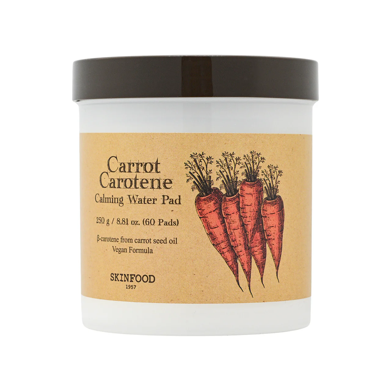 Skin Food Carrot Carotene Calming Pad 60pcs - Image 2
