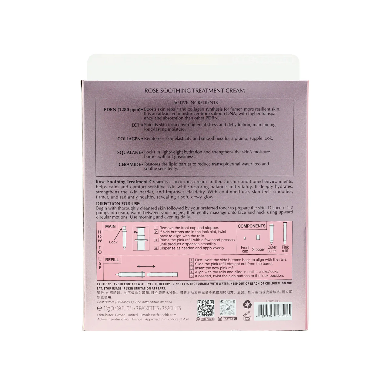 Neue Rose PDRN Treatment Cream 13ml x 3pcs - Image 5