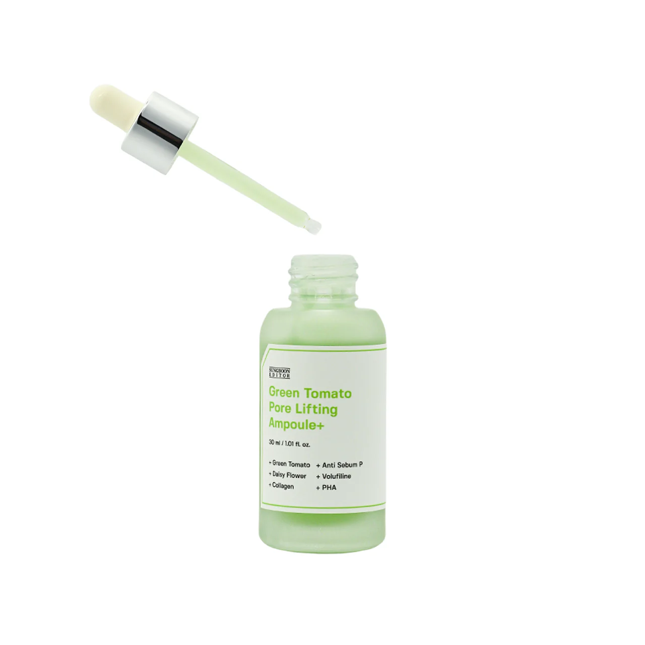 Sungboon Editor Green Tomato Pore Lifting Ampoule+ 30ml - Image 4