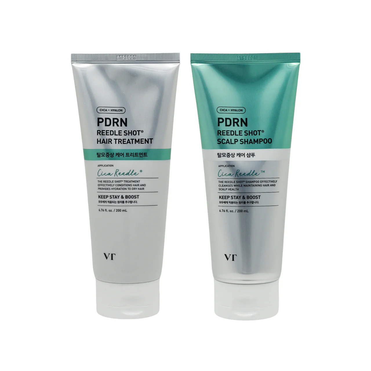 VT PDRN Reedle Shot Shampoo Treatment Set 2pcs - Image 4