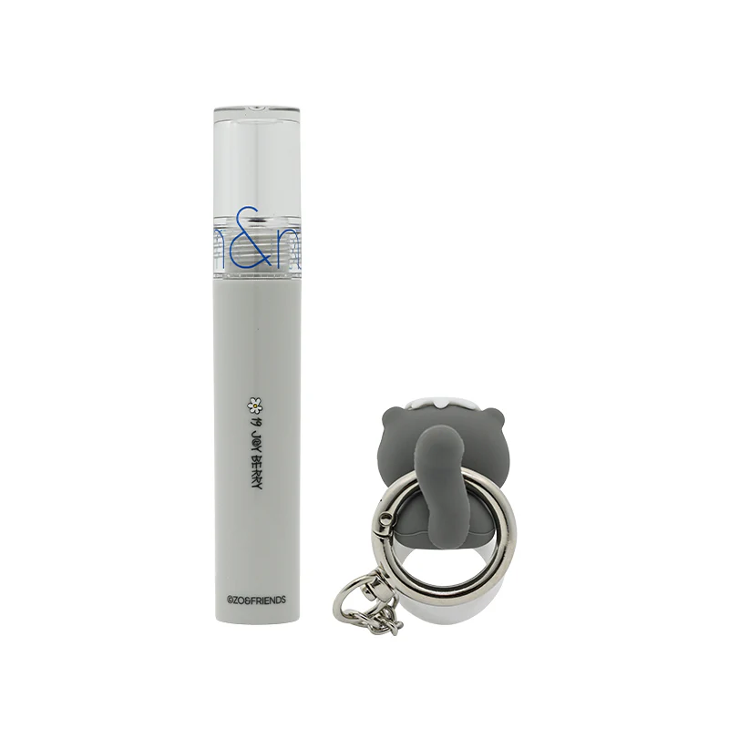 Rom&nd Zo&friends Glasting Color Gloss Keyring Set #19 Joy Berry 2pcs - Image 3