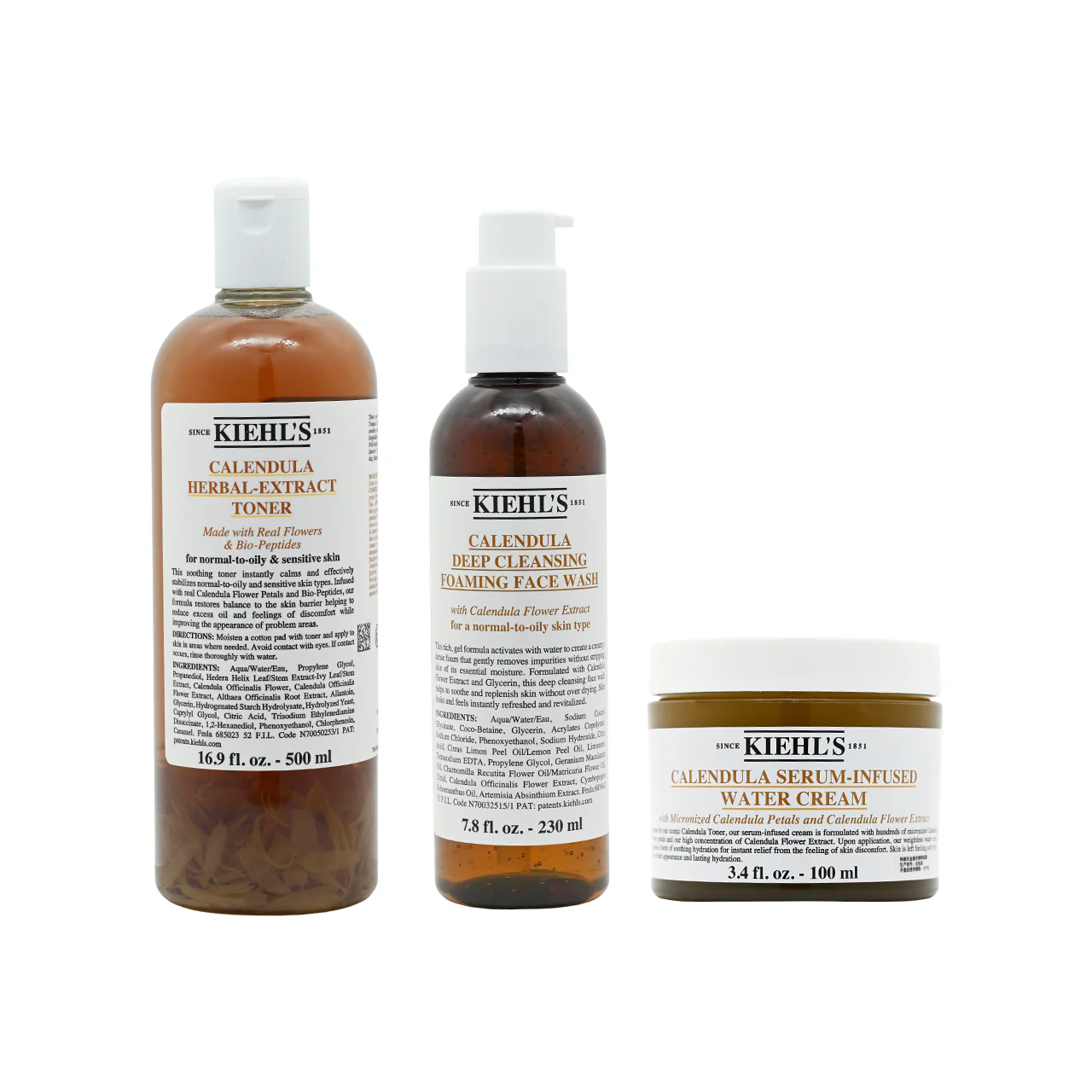 Kiehl's Calendula 3-Step Hydration Set 3pcs - Image 2