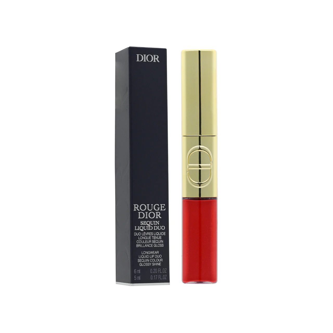 Christian Dior Rouge Dior Sequin Liquid Duo - Limited Edition #999 Spectacular 1pc