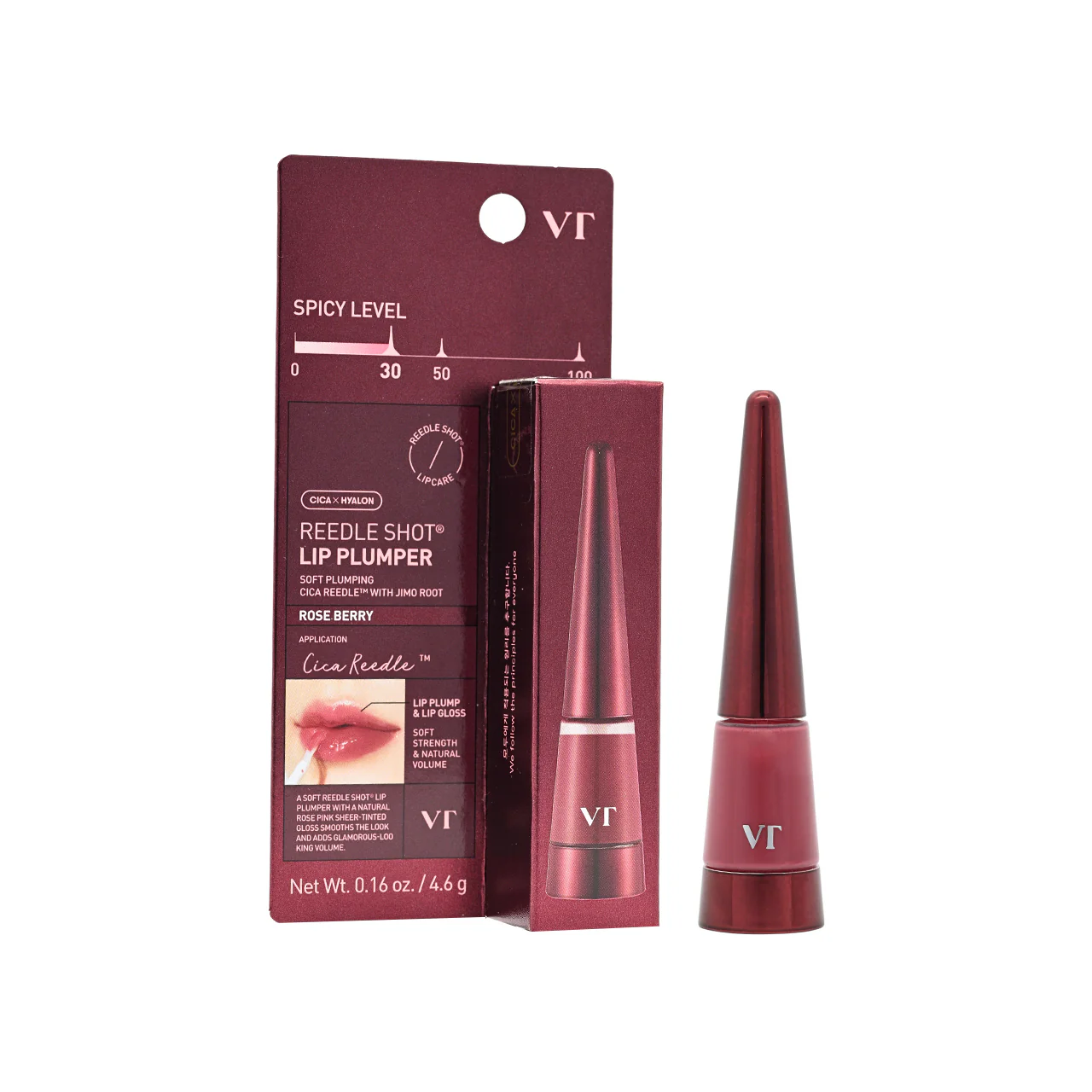 VT Reedle Shot Lip Plumper #Rose Berry 4.6g