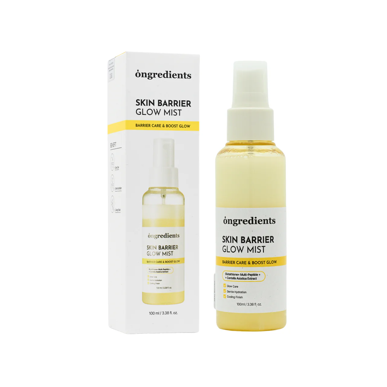 Ongredients Skin Barrier Glow Mist 100ml