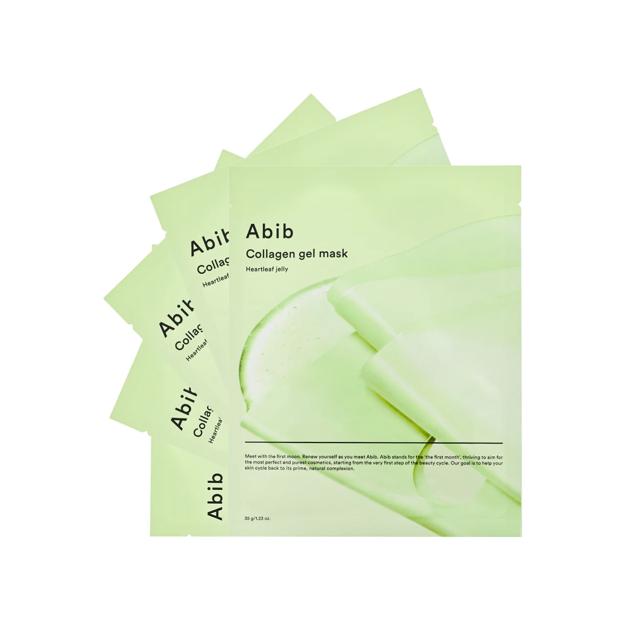 Abib Collagen Gel Mask - Heartleaf Jelly 5pcs x2 - Image 5